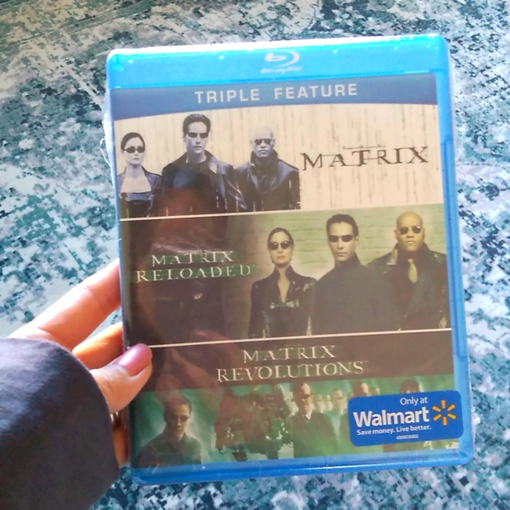 Blu ray Matrix Trilogy. New and sealed